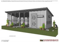 L110 - Chicken Coop Plans - Chicken Coop Design - How To Build A Chicken Coop_06